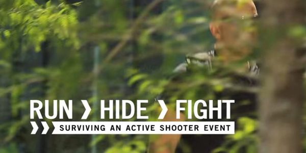 Mass Shooting defense Run Hide Fight lacks efficient flexibility should be Move Escape Attack best