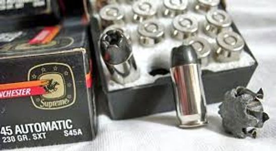 Winchester Black Talon hollow point ammo Ranger SXT Police self-defense brea Placentia Yorba Linda