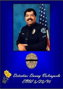 Brea Police Department: In Memory of Detective Danny Valenzuela Friens Brother Mentor