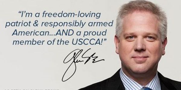 Glenn Beck USCCA Member CCW Concealed Carry self-defense insurance safety protection Firearm handgun