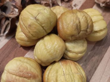 Easy to peel chestnuts perfect for the Holidays
