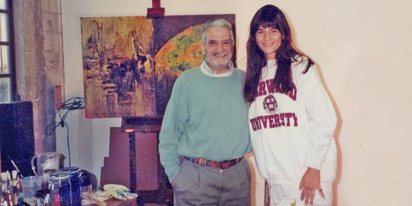 With my mentor Perez Celis- Miami January 1996