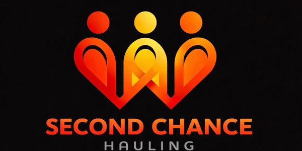 Logo featuring three stylized figures and the text 'Second Chance Hauling'.