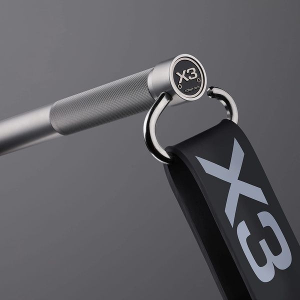 The X3 resistance band bar delivers variable resistance 