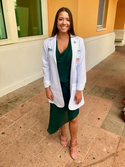 Public health professional researching SDGs