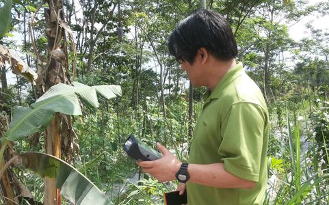 Researcher performing Risk Assessment, Environmental Monitoring, and Program Evaluation in Indonesia