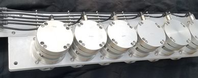 ultra high pressure valve bank water jet cut fabricated designed assembled