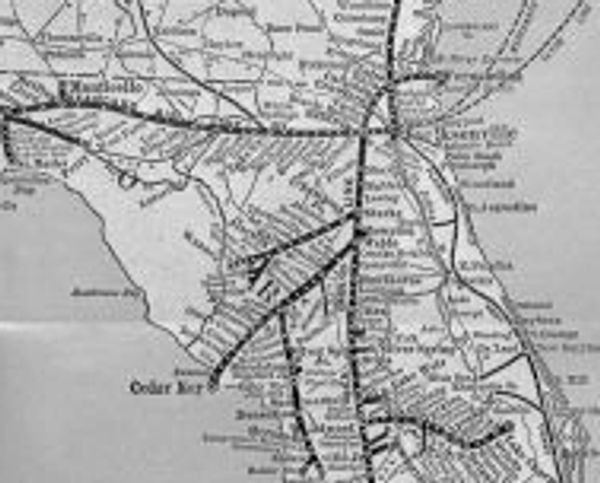 1911 Map of Seaboard Air Line Railway