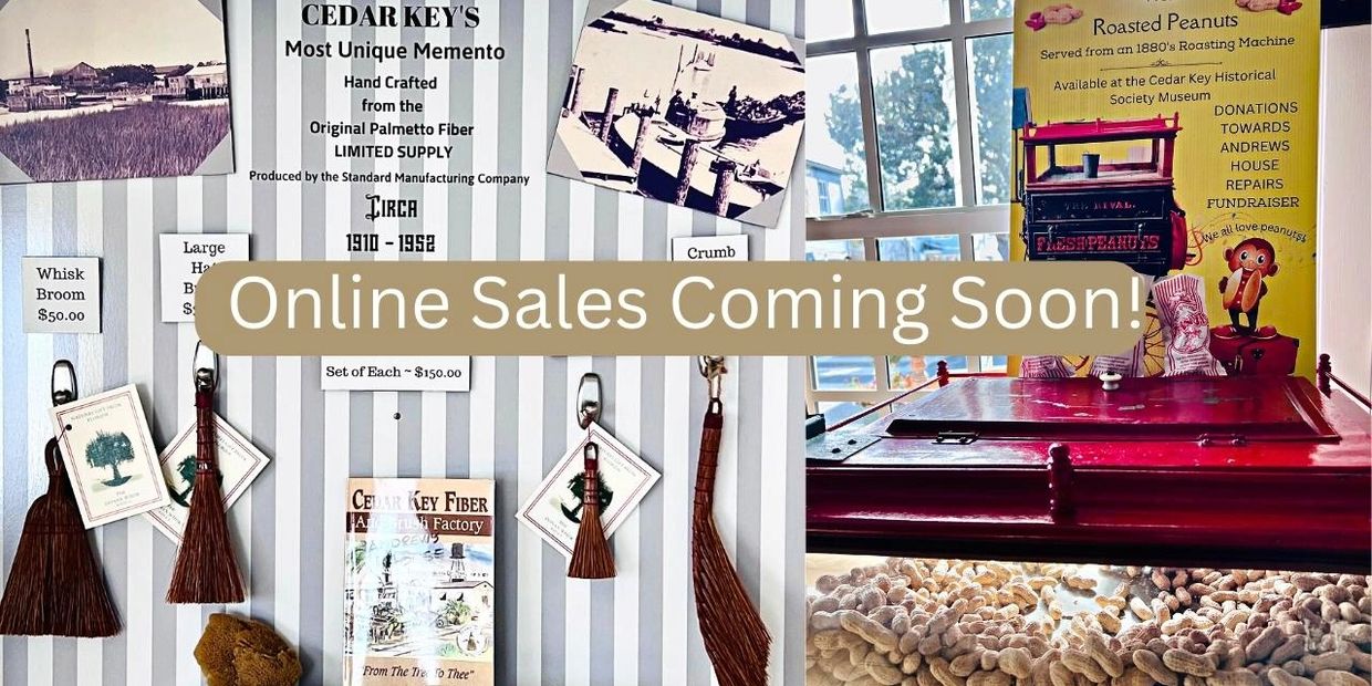 The Cedar Key Historical Society Inc. online feature of the gift shops