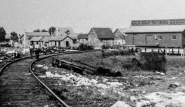 Railroad tracks east end of on Way Key in Cedar Key