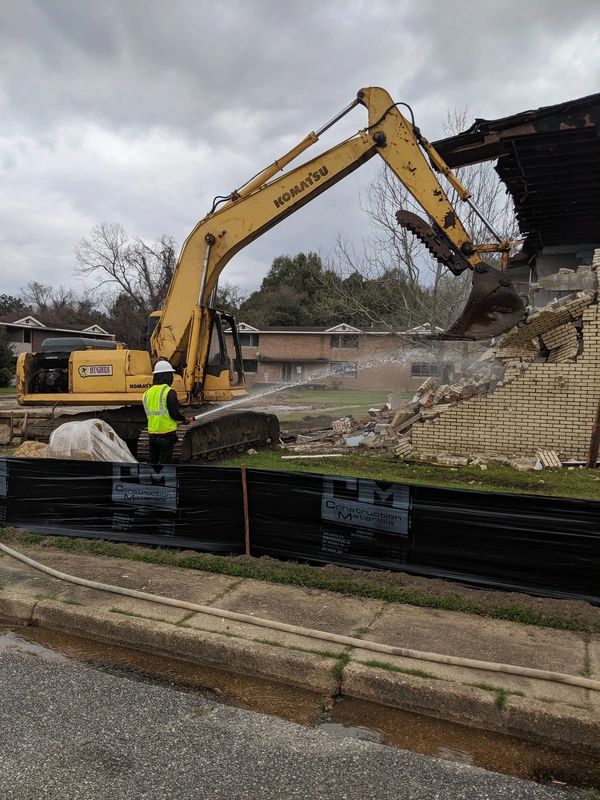 Hughes Companies, Inc., Hughes Plumbing & Utility Contractors, Demolition Project, Construction