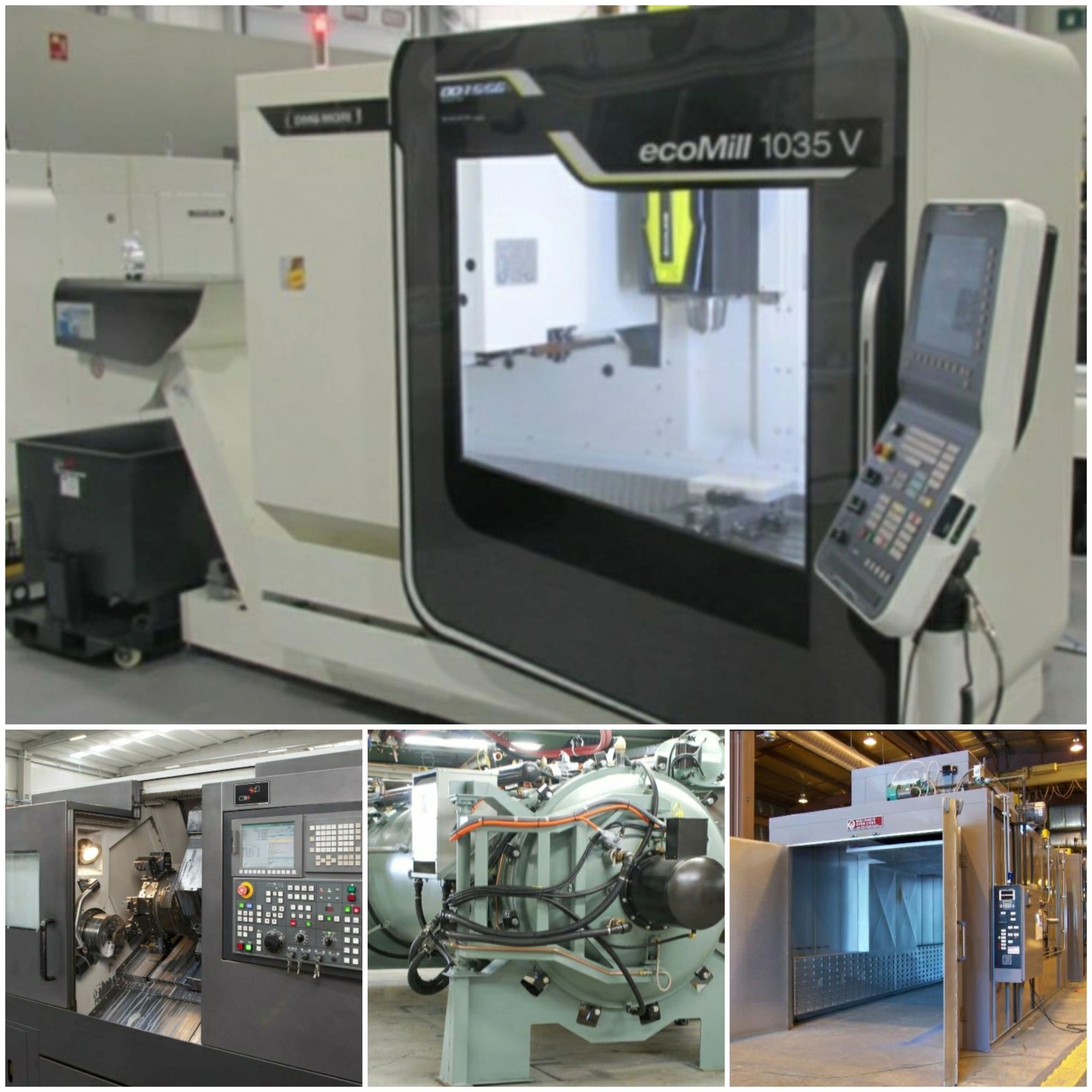CNC MACHINES, MILLING, MACHINING CENTER, TURNING, CNC LATHE, GRINDING, PROCESS AUTOMATION, HEATING