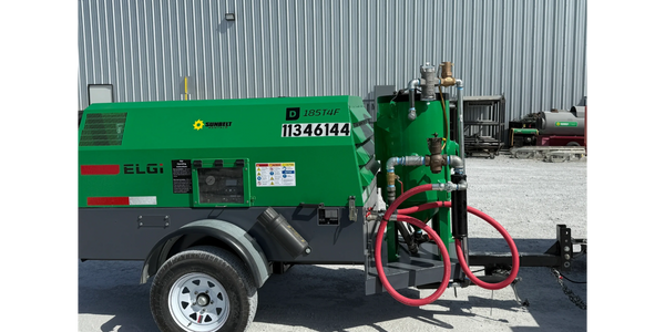 Our Packaged Sandblast Units are available for rent at Sunbelt Rentals and other rental companies.