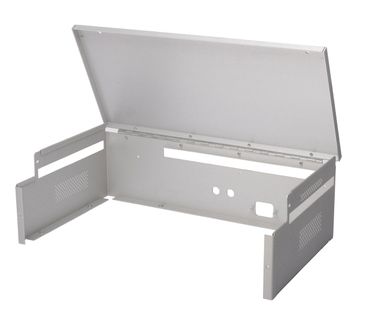 Punching, forming, welding, finishing, powder coat and assembly