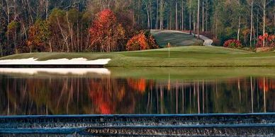 golf experience and scenic view of charity hole in one