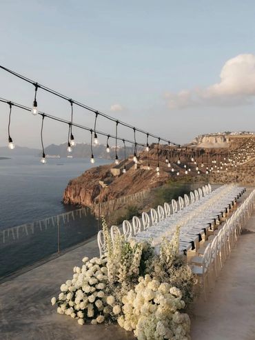 Wedding Venues in Santorini for 2026/2027 !Book Your Santorini Weddings ! Persian indian lebanese Pa