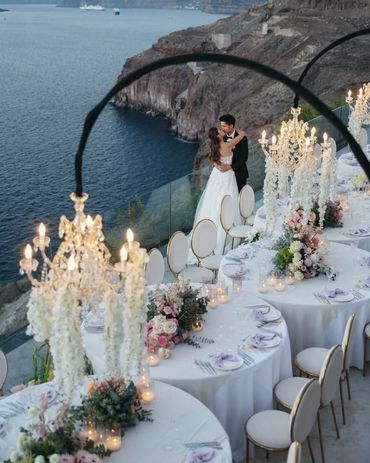Wedding Venues in Santorini for 2026/2027 !Book Your Persian indian lebanese Pakistani Weddings !