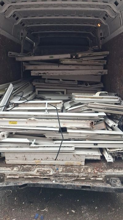 uPVC Waste windows and conservatories collected in the North West