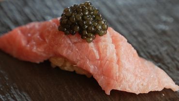 O-toro - Fatty Tuna with caviar