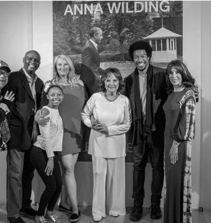 Anna Wilding opening of Celebrate Hope  Obama Collection with the late Dawn Wells- Gilligan's Island