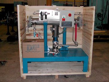 Skid mount AMT-150 Micro Bubble Generator, 6 to 12 g.p.m.