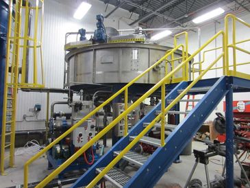 DAF Corp FC-150 Maximizer Clarifier, 400 g.p.m. in operation