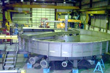 DAF Corp maximizer clarifier, clean water