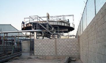 DAF Corp FC-330 Maximizer, processing 2600 gpm of clarified water, fluid management solution