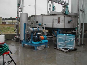 DAF Corp FC-150 DAF Maximizer Clarifier in operation with AMT-500 Micro Bubble