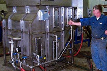 DAF Corp RC Unimax water clarifier, hydraulic