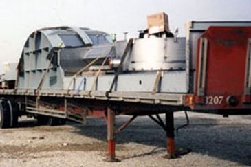 Fabricated DAF Corp Maximizer clarifier 18' diameter tank
