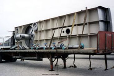 DAF Corp 70' diameter clarifier tank, industrial filtration