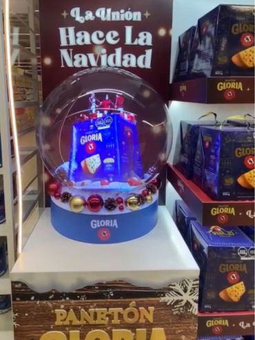 Maquina Inteligente Holográfica Interactiva - Panetón Gloria