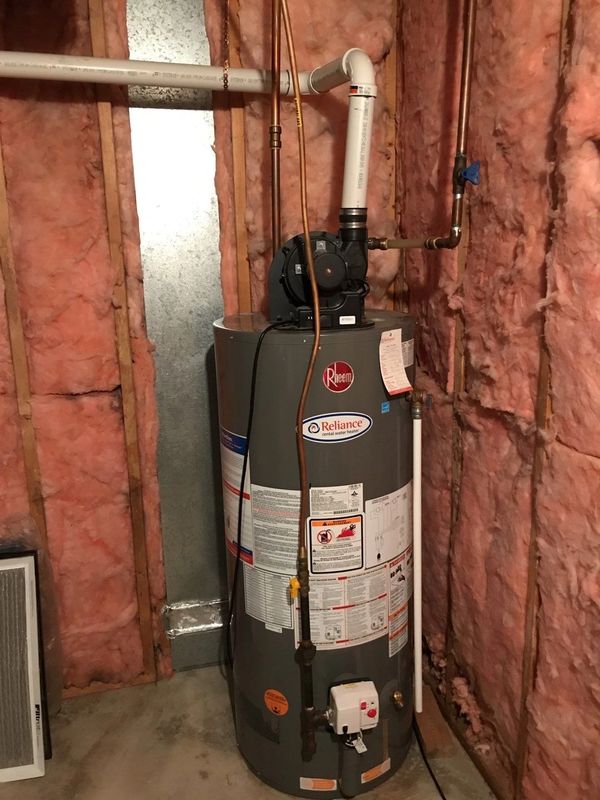 water heater installation