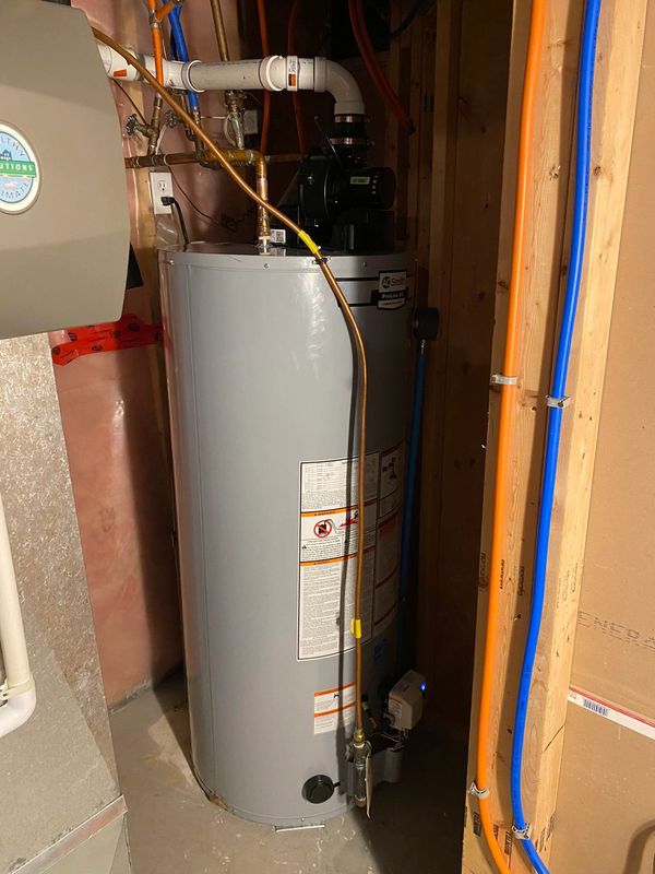 water heater installation
