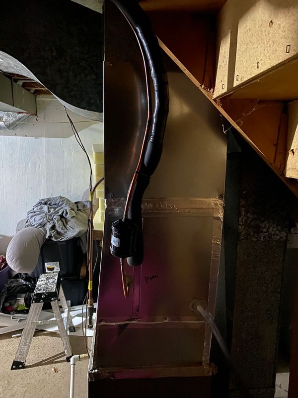 Furnace installation