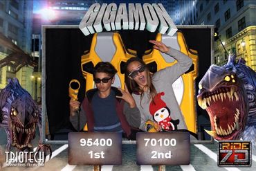 Gigamon Photo Souvenir Gigamon Ride at THE RiDE 7D Ontario Mills