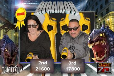 Gigamon Photo Souvenir Gigamon Ride at THE RiDE 7D Ontario Mills