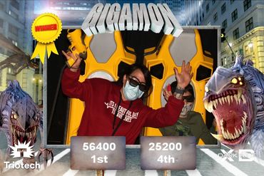 Gigamon Photo Souvenir Gigamon Ride at THE RiDE 7D Ontario Mills