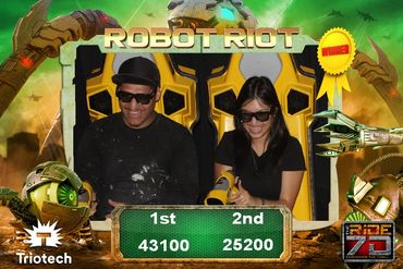 Robot Riot Photo Souvenir Robot Riot Ride at THE RiDE 7D Ontario Mills