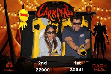Carnival Ride Photo Souviner at THE RiDE 7D Ontario Mills.