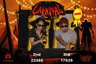 Carnival Ride Photo Souviner at THE RiDE 7D Ontario Mills.