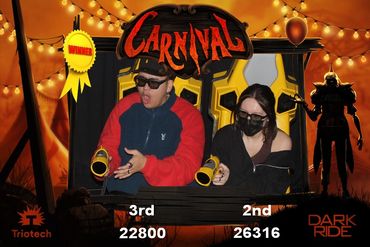 Carnival Ride Photo Souviner at THE RiDE 7D Ontario Mills.