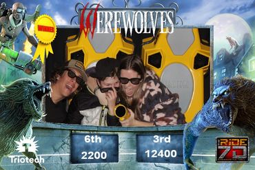 Werewolves photo Souvenir at THE RiDE 7D Ontario Mills.