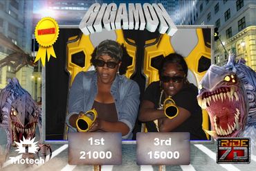 Gigamon Photo Souvenir Gigamon Ride at THE RiDE 7D Ontario Mills