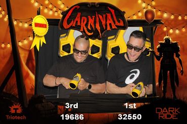 Carnival Ride Photo Souviner at THE RiDE 7D Ontario Mills.