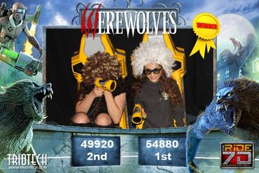 Werewolves photo Souvenir at THE RiDE 7D Ontario Mills.