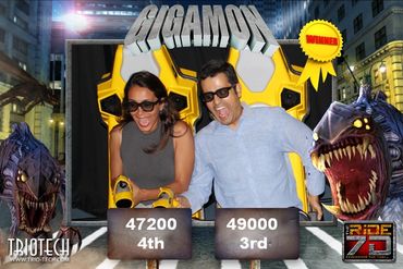 Gigamon Photo Souvenir Gigamon Ride at THE RiDE 7D Ontario Mills