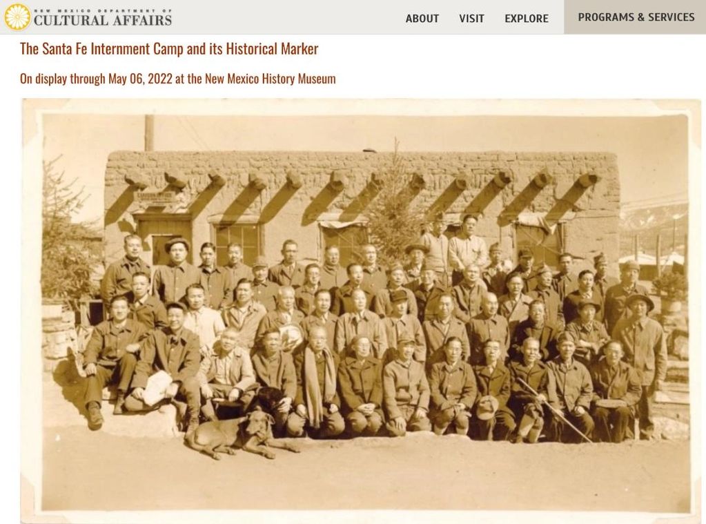 My paternal grandfather, Rikki Miyagishima, was held at the Santa Fe Internment camp for Japanese Am