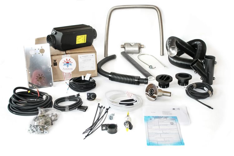 autoterm diesel heater, planar heaters, night heater, campervan heating, boat heater.